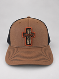 Camo Cross Outdoors™ Brown & Black Trucker Hat