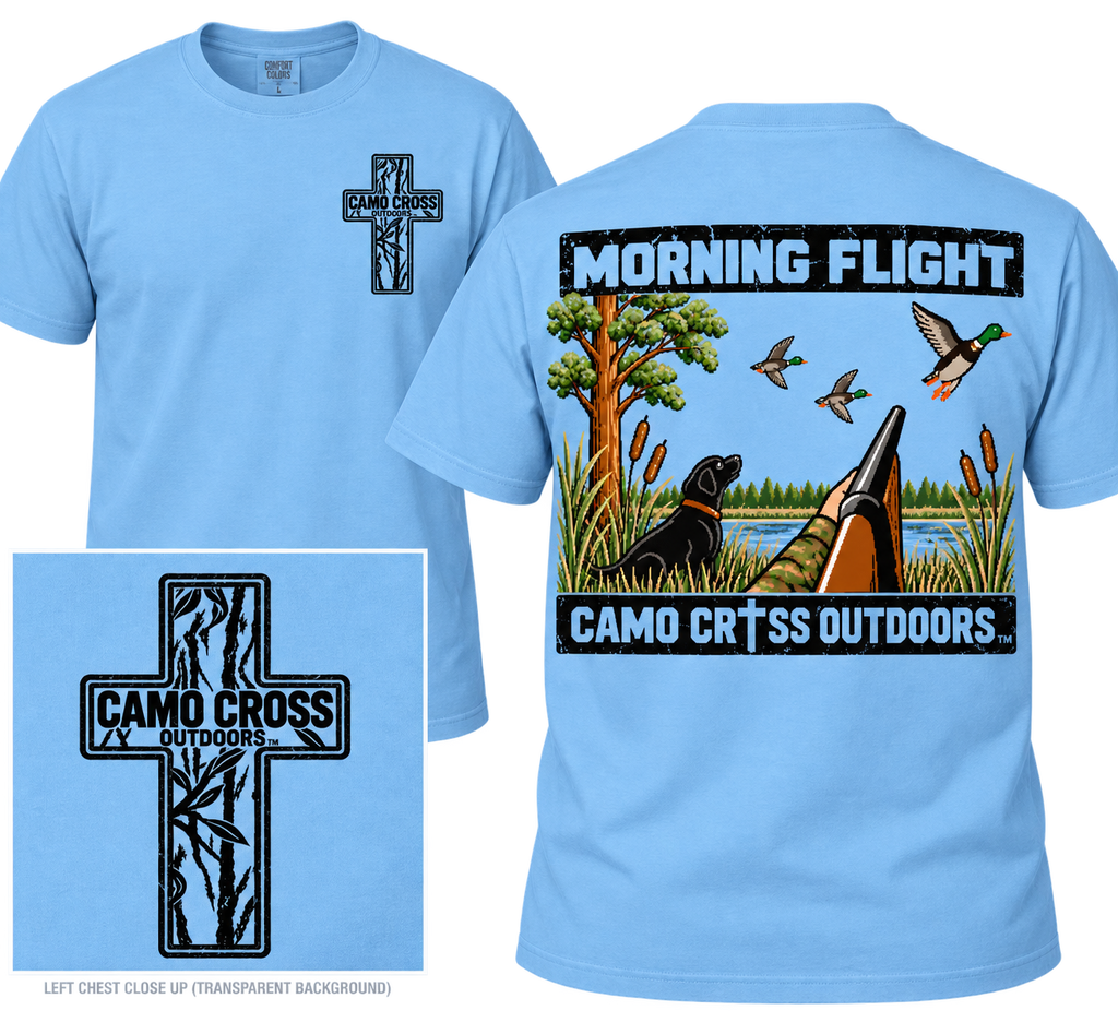 Morning Flight – Retro Duck Hunt Tee