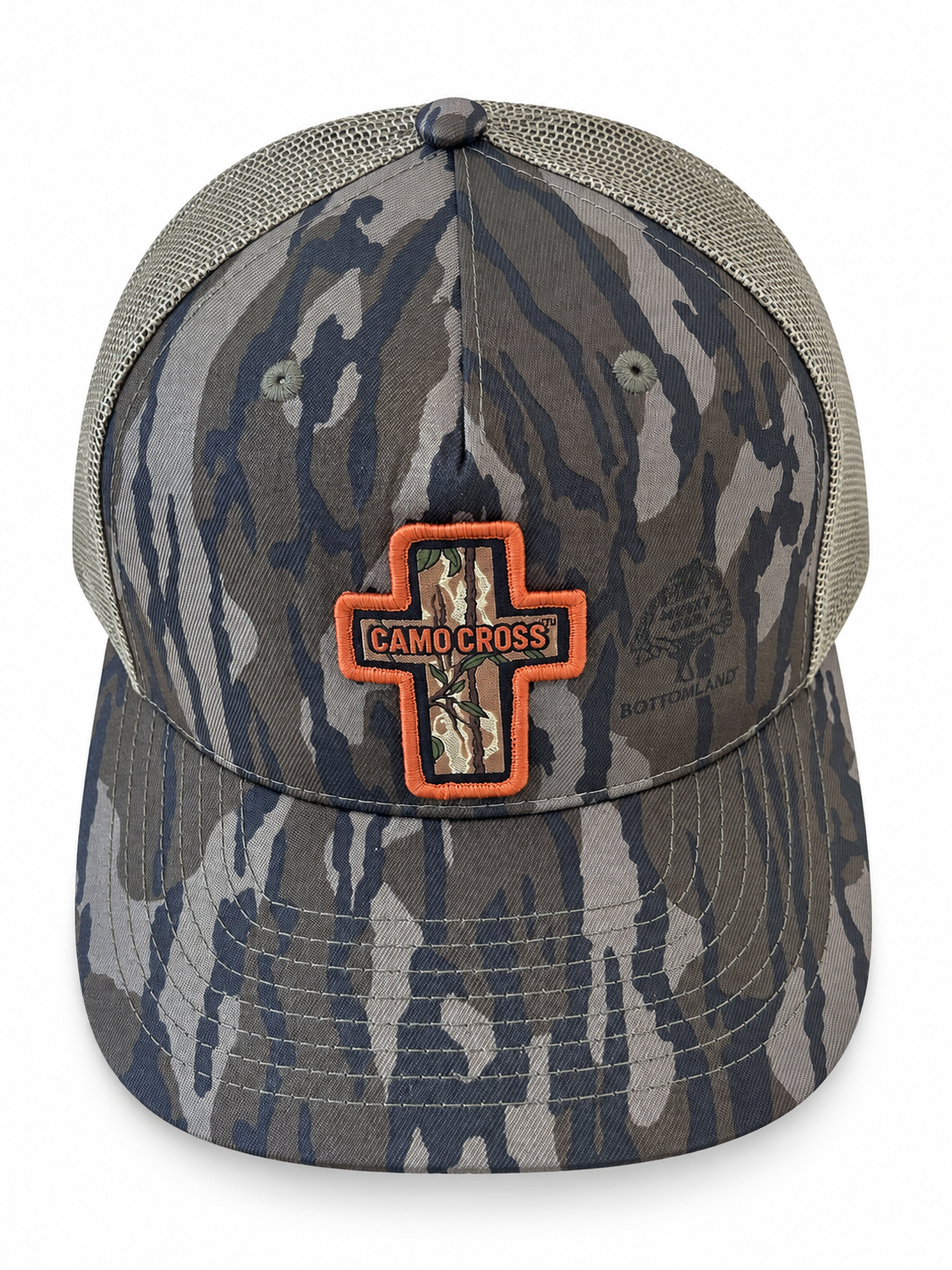 Camo Cross Outdoors Richardson Mossy Oak Bottomland Trucker Hat