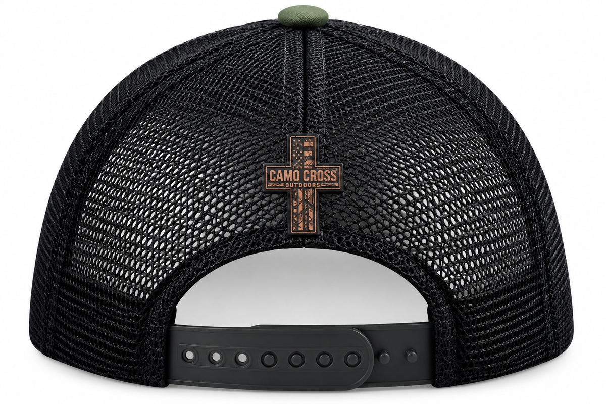 Wood Duck Leather Patch Trucker Hat